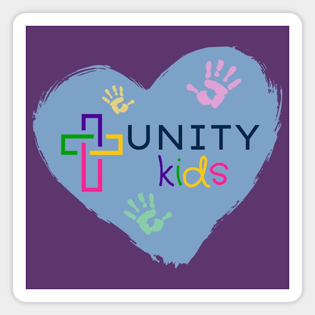 Unity Kids Heart Magnet by UBC Tees